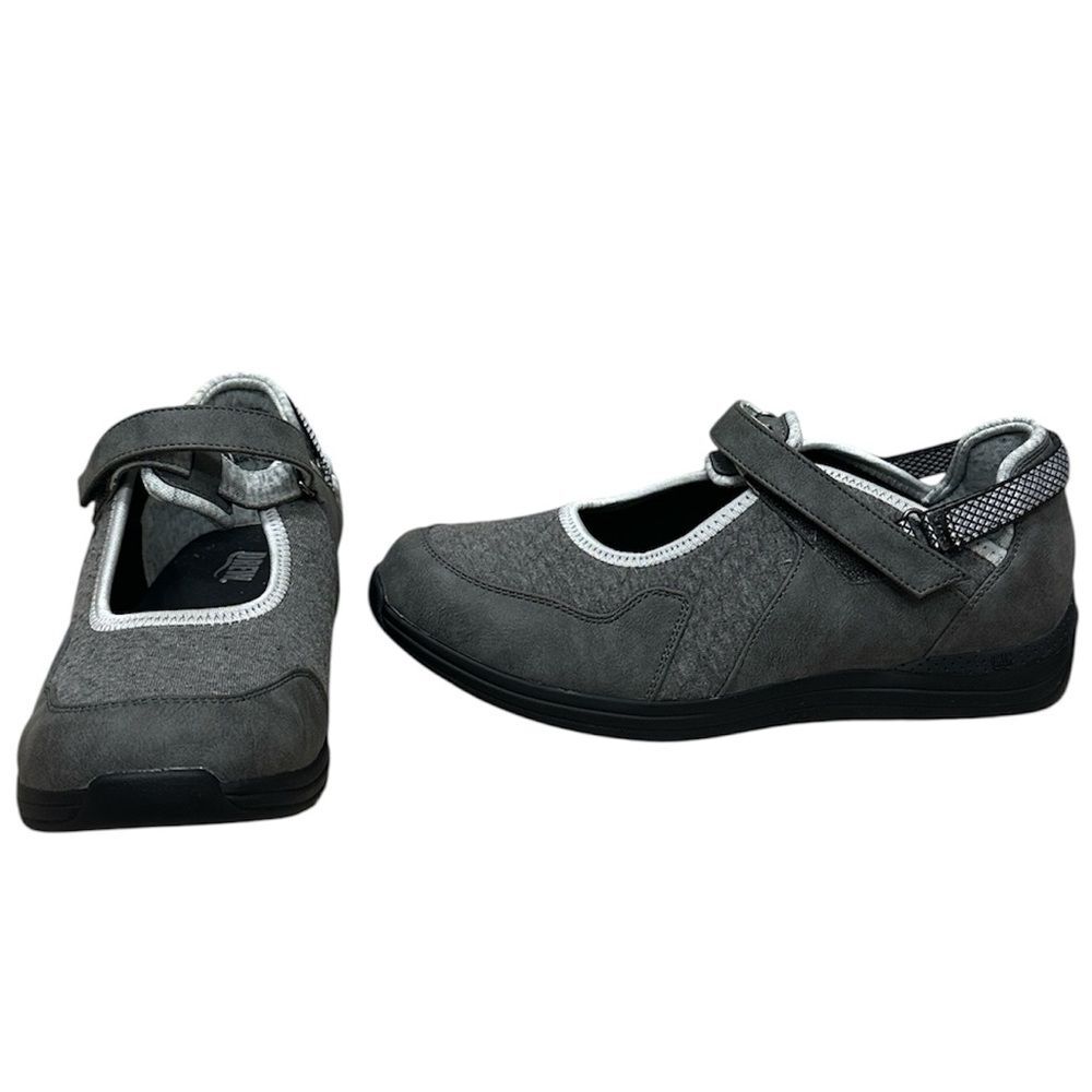 Drew Buttercup Orthopedic Shoe Mary Jane Gray Size 9.5w